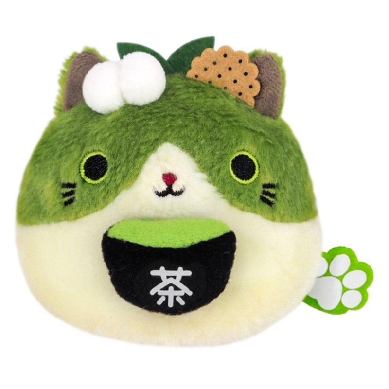 San-ei Local Neko-dango Matcha Cat Dango (Kyoto)