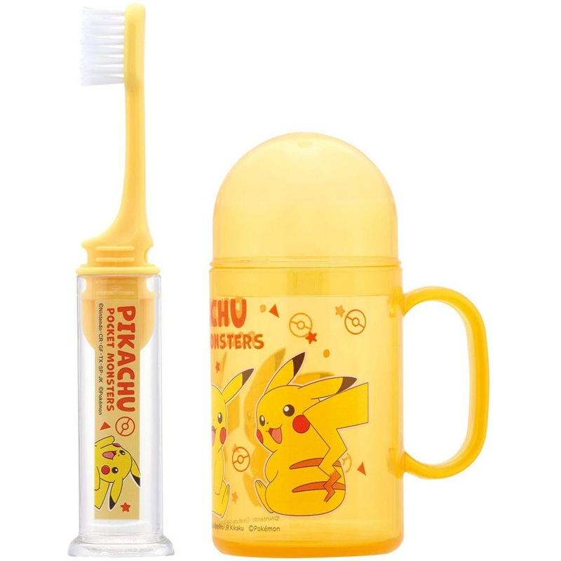 Skater Pokmon Toothbrush Set Pikachu