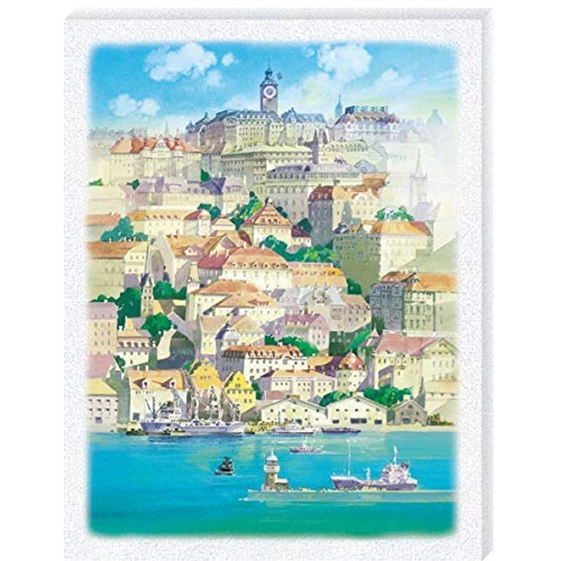 Ensky Jigsaw Puzzle ATB-14 Studio Ghibli Kiki’s Delivery Service Town Floating in The Sea (366 Pieces)
