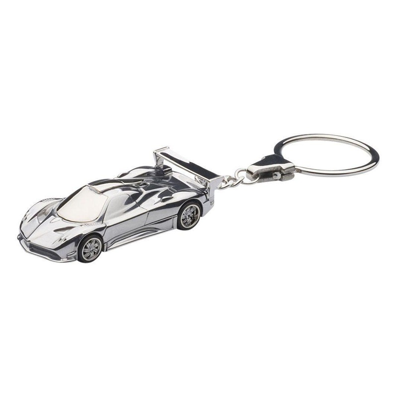 AUTOArt 1/87 Scale Pagani Zonda R Keychain (Aluminum)
