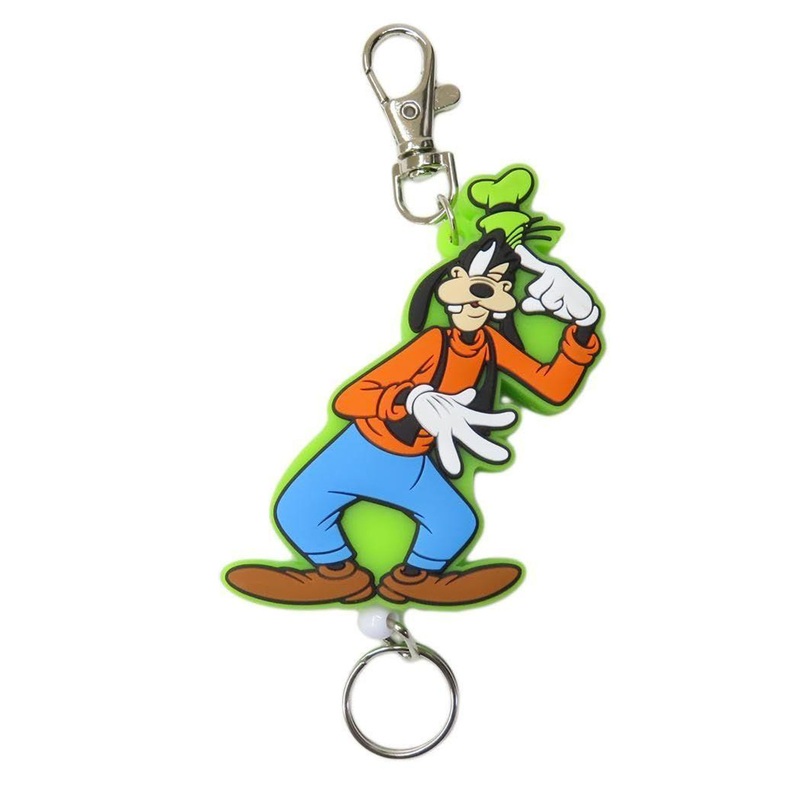 SK Japan Rubber Reel Keychain Goofy