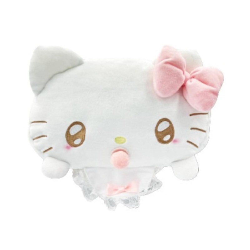 Hatakeyama Shoji Mochi Mochi Nesoberi Cushion Angel Baby / Hello Kitty