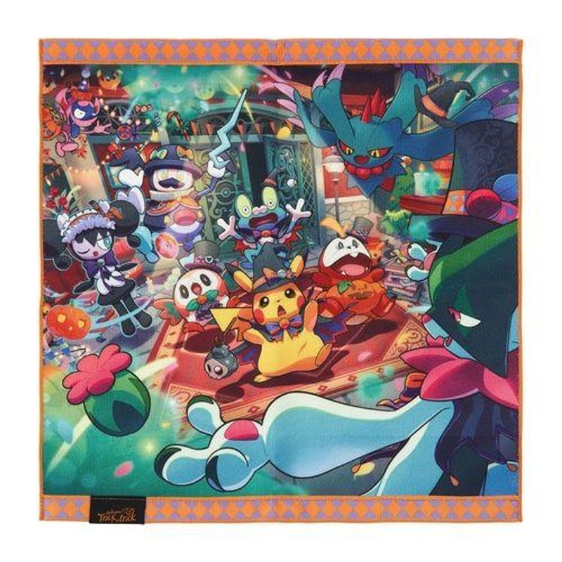 Pokemon Center Original Guest Towel Halloween Trick Or Trick