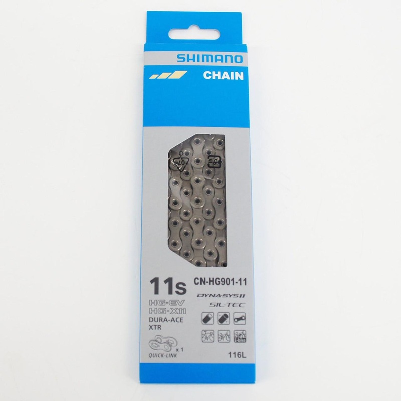 Shimano (Cycling) 105 XTR CN-HG901-11 HG-X11 11s Chain w/Quick-Link ICNHG90111116Q