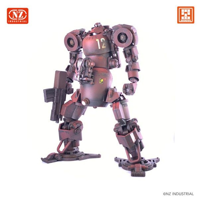 Cavico 1/35 III Humanoid Heavy Duty Machine End-production Type Oxide Red Plastic Model