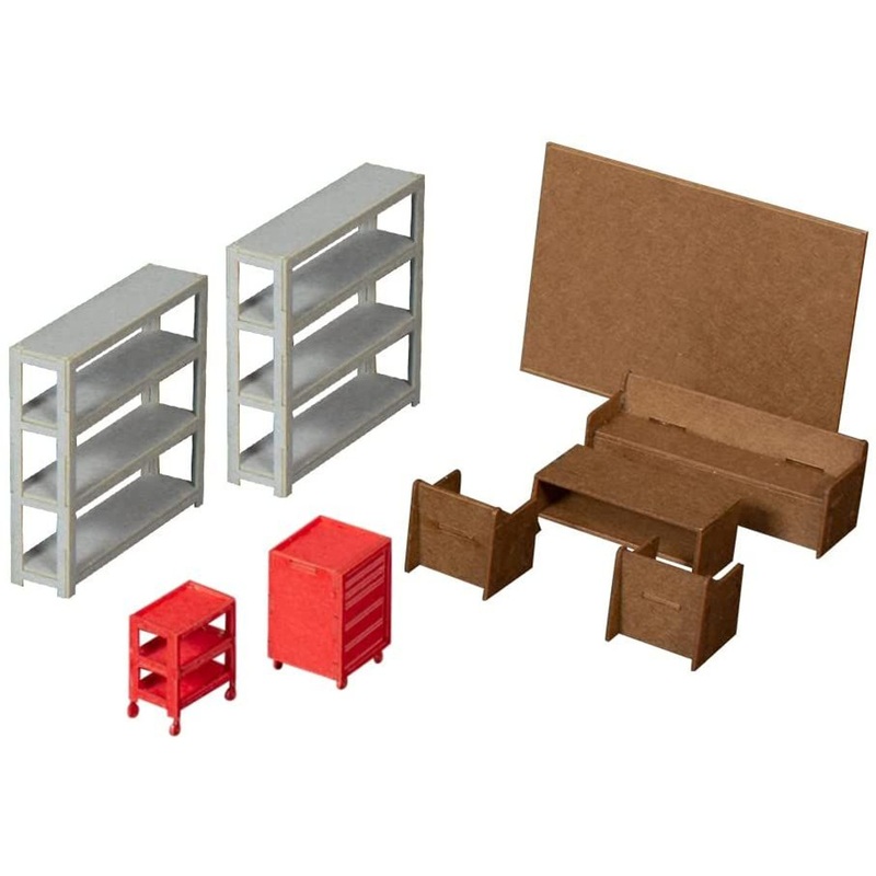 Plum PP126 1/64 1/80 Factory Interior Set Paper Kit