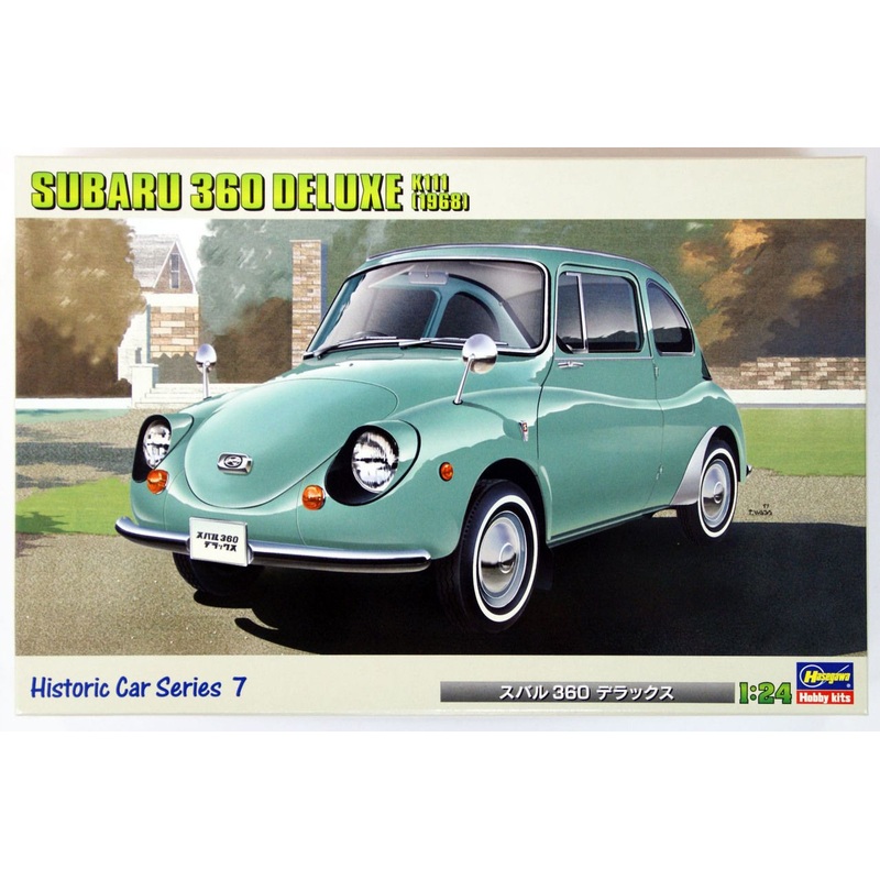 Hasegawa 1/24 Subaru 360 Deluxe K111 (1968) Plastic Model