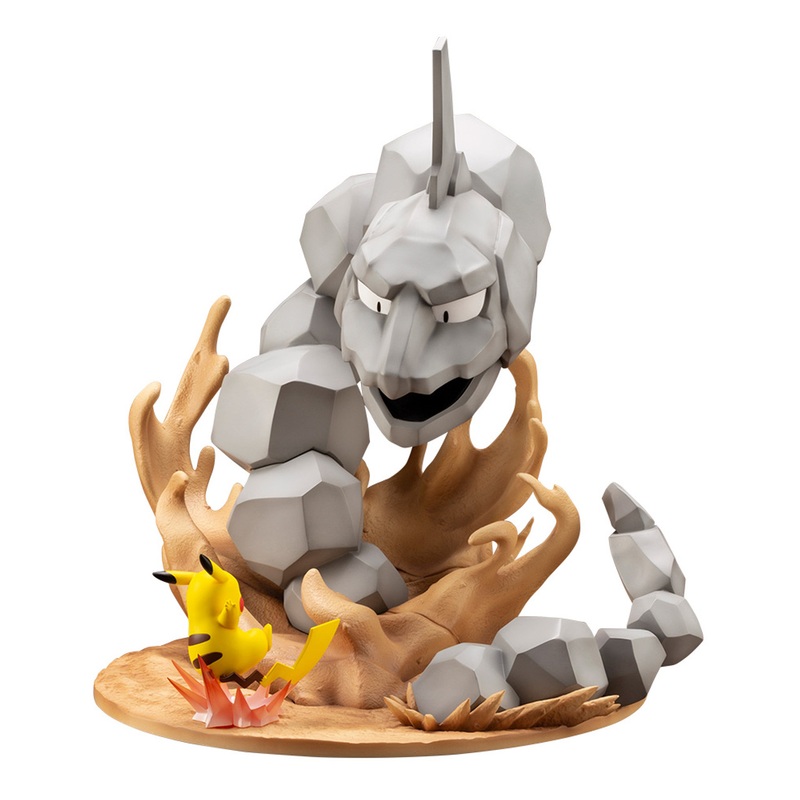 Kotobukiya PP864 ARTFX J Onix vs Pikachu 1/8 Scale Figure (Pokemon)