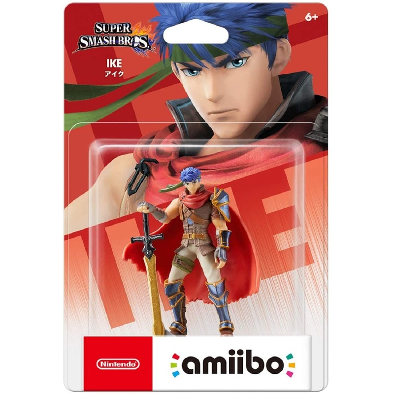 Nintendo amiibo Super Smash Bros. Ike Figure  (Fire Emblem Series)