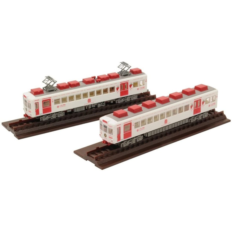 Tomytec Wakayama Electric Railway Series 2270 Strawberry Train 2 Cars Set (N scale)