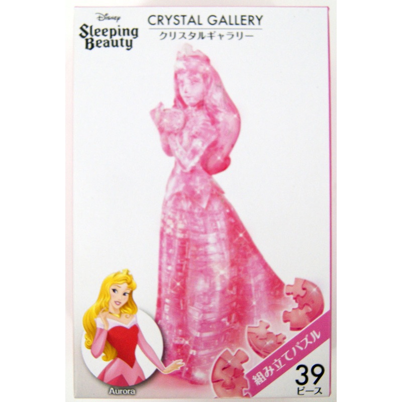 Hanayama Crystal Gallery 3D Puzzle Disney Sleeping Beauty Aurora 4977513076128