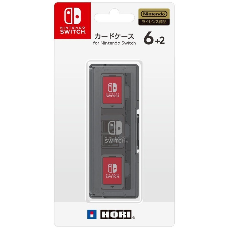 Hori Game Card Case 6+2 Black for Nintendo Switch
