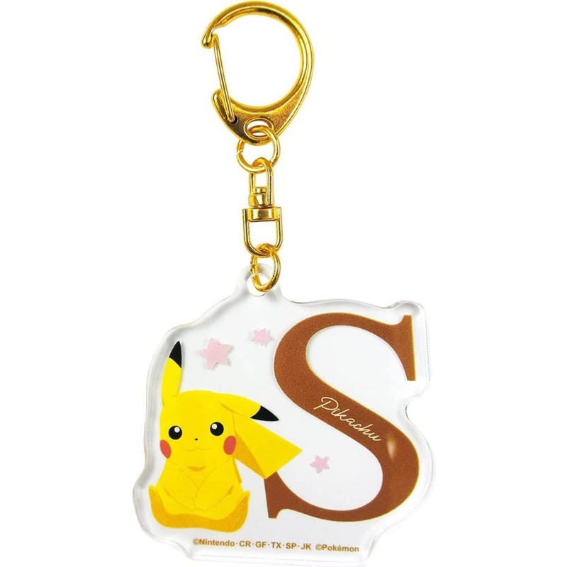 T’s Factory Pokemon Initial Acrylic Keychain 2 S