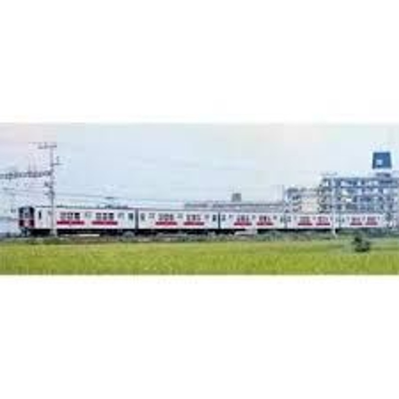 Microace A8091 Osaka City Transportation Bureau Series 60 Non-cooling/Side Red Belt 5 Cars Set (N Scale)