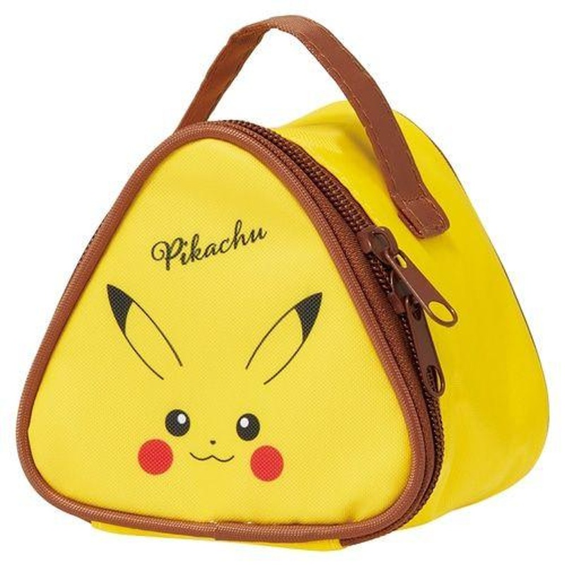 Pokemon Center Pikachu Face 23 Insulated Rice Ball-Shaped Mini Lunch Bag