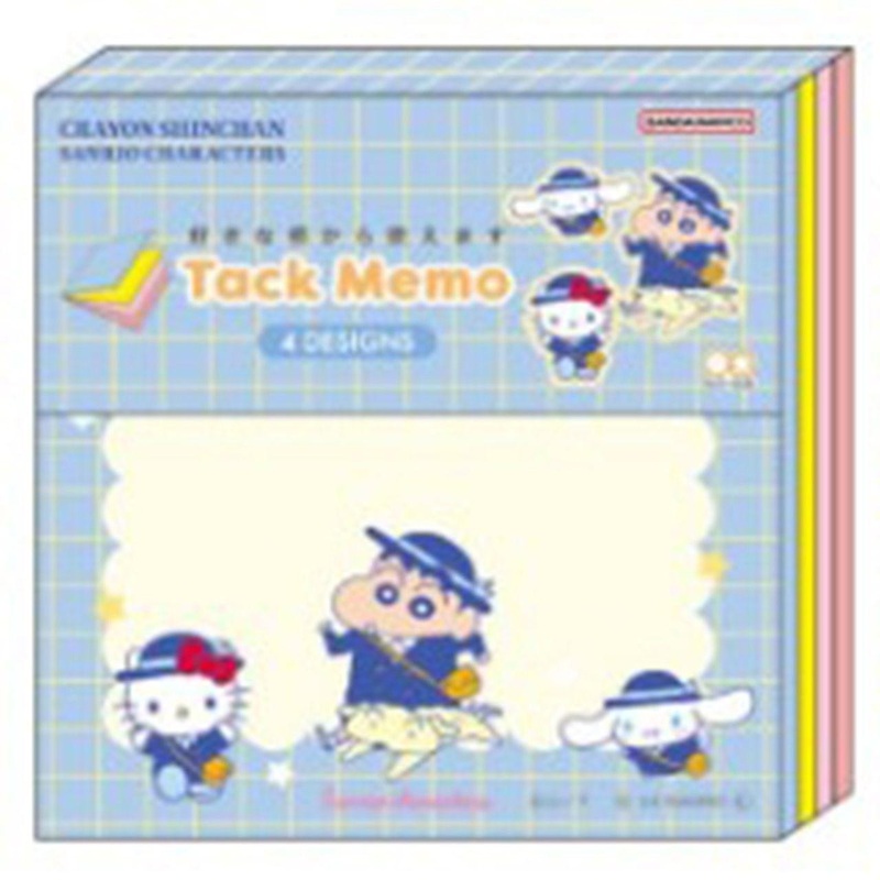 Sticky Notes Shinchan And Sanrio Star