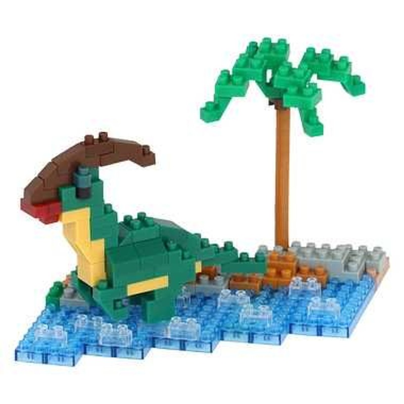 Kawada Nanoblock Waterside Parasaurolophus