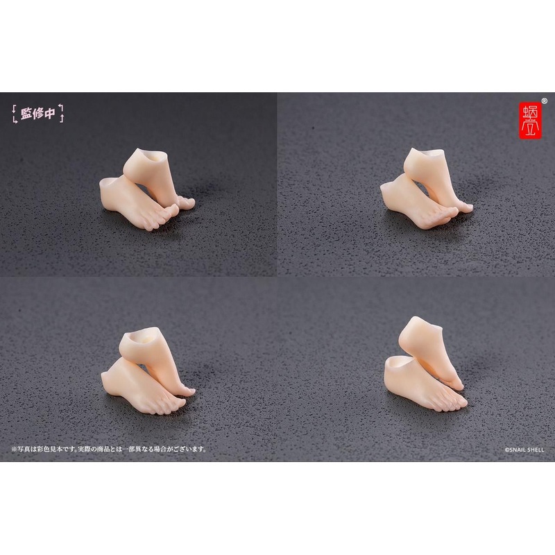 Snail Shell Optional Foot Parts Set for Irene 1/12 Action Figure