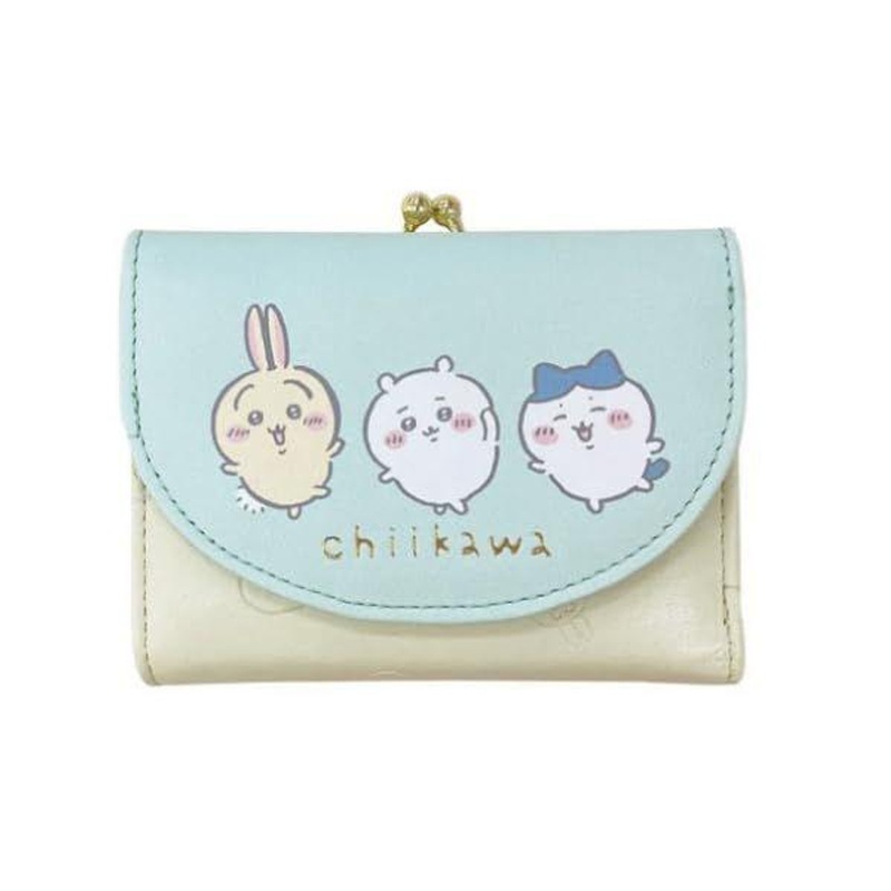 Chiikawa Kiss Lock Purse (Mint)