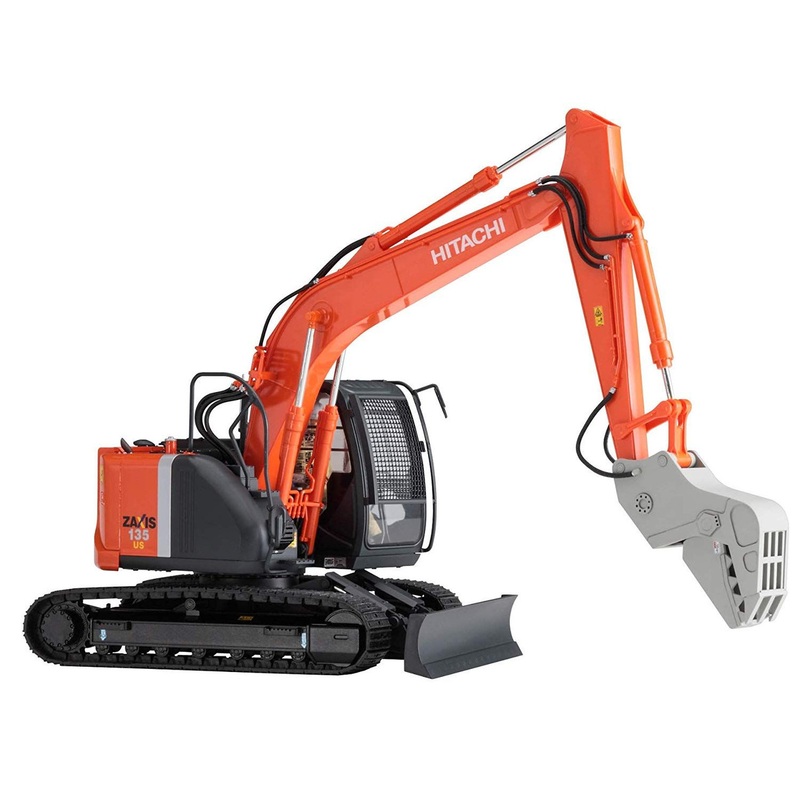 Hasegawa 1/35 Hitachi Excavator Zaxis 135US Crusher Plastic Model