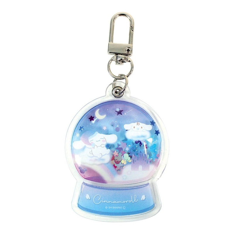 T’s Factory Sanrio Snow Dome Keychain Cinnamonroll