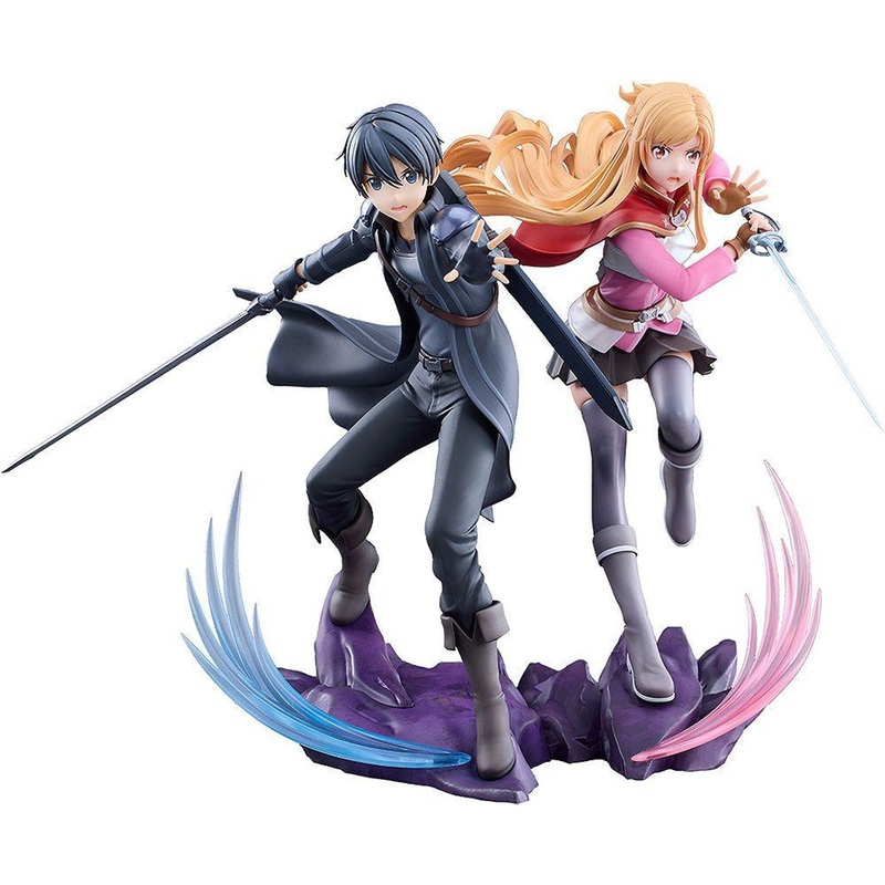 ENSOUTOYS Sword Art Online the Movie -Progressive- Scherzo of Deep Night – Kirito & Asuna 1/7 Figure Set