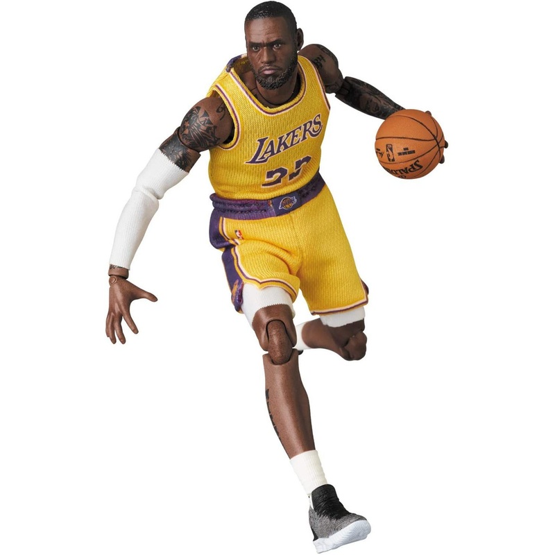 Medicom MAFEX 127 Lebron James Figure (Los Angeles Lakers)