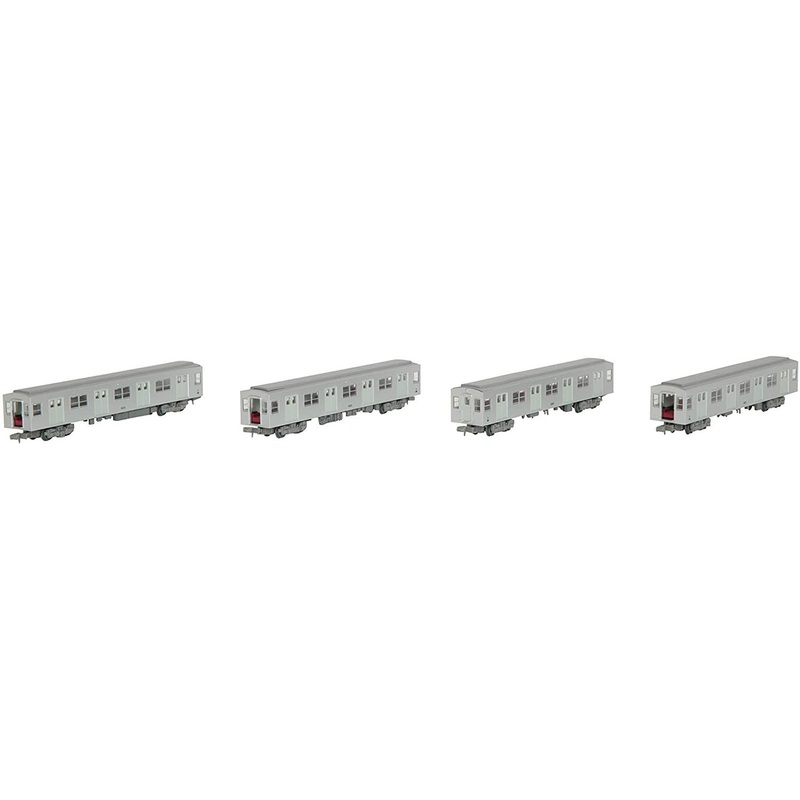 Tomytec Osaka Metro Midosuji Line Series 30 Aluminum Car EXPO`70 4 Cars Add-on Set (N scale)