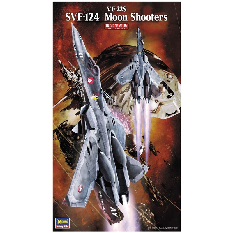 Hasegawa 57847 VF-22S SVF-124 Moon Shooters 1/72 Scale Kit