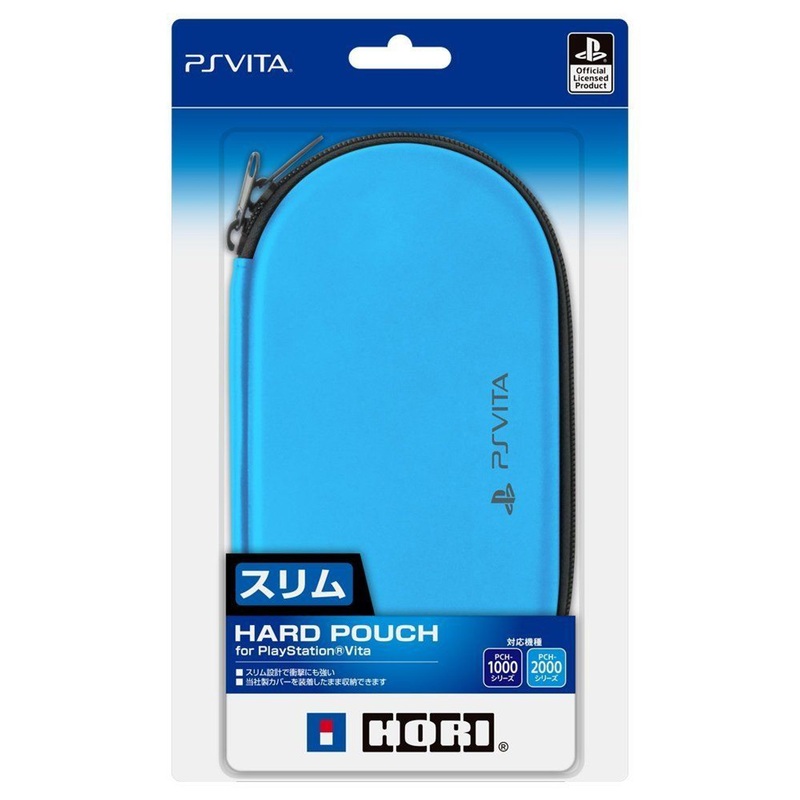 Hori New Hard Pouch for Playstation Vita Aqua Blue