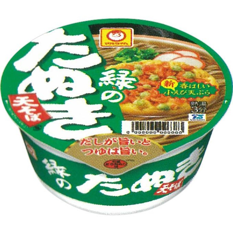 Toyo Suisan Maruchan Midori No Tanuki Tensoba Higashi 101G