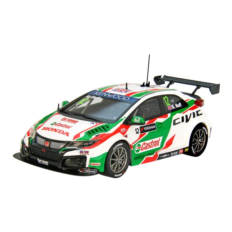 Ebbro 455675 HONDA CIVIC WTCC 2016 NO.12 R.HUFF (RESIN) 1/43 scale