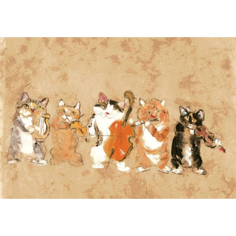 Epoch 79-437s Jigsaw Puzzle Cat Quintet (300 Pieces)