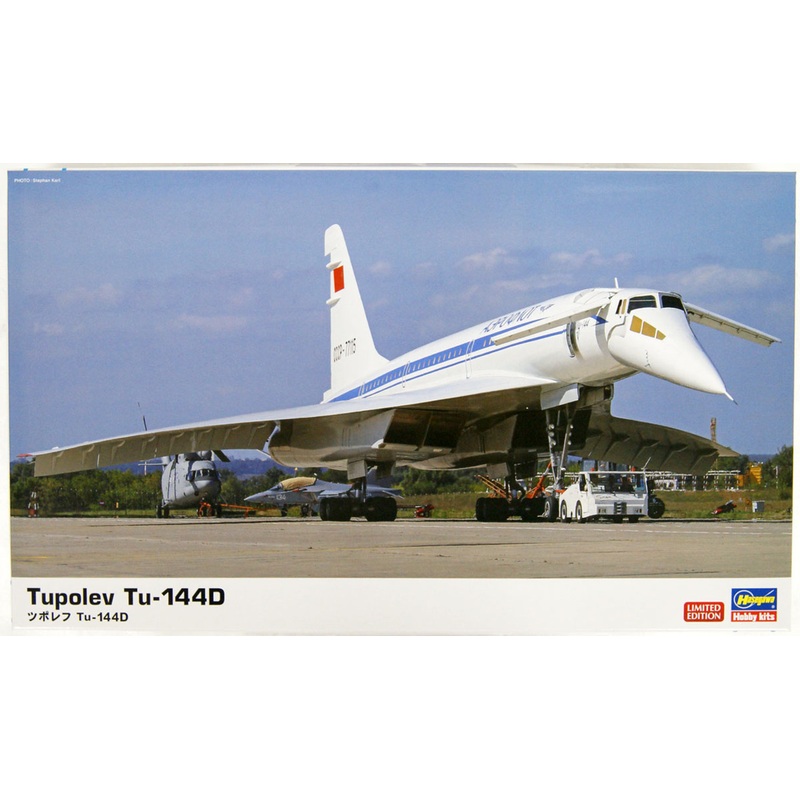 Hasegawa 10833 TUPOLEV TU-144D 1/144 Scale Kit