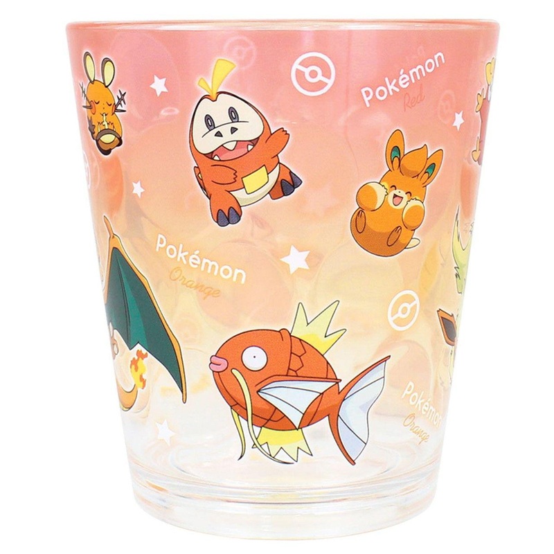 T’s Factory Pokemon Dot Tumbler Gradation Red And Orange