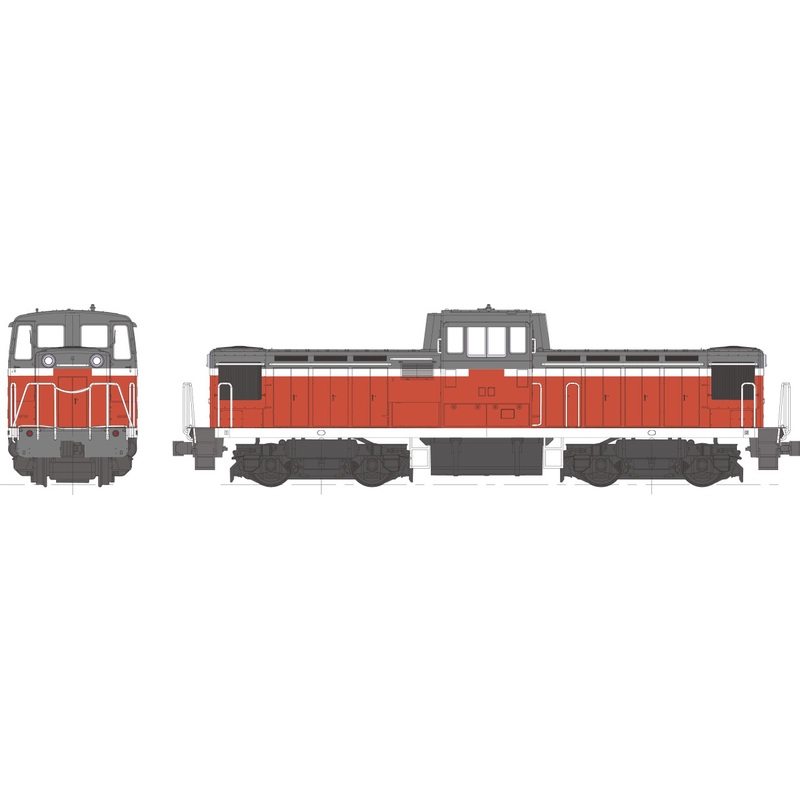 Tramway TW-DD13-2Z JNR Diesel Locomotive DD13 Two Lights Non-Double Heading General Type (HO scale)