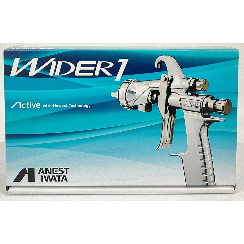 Anest Iwata WIDER1-15H2G Gravity Feed Portable Spray Gun 1.5mm Nozzle