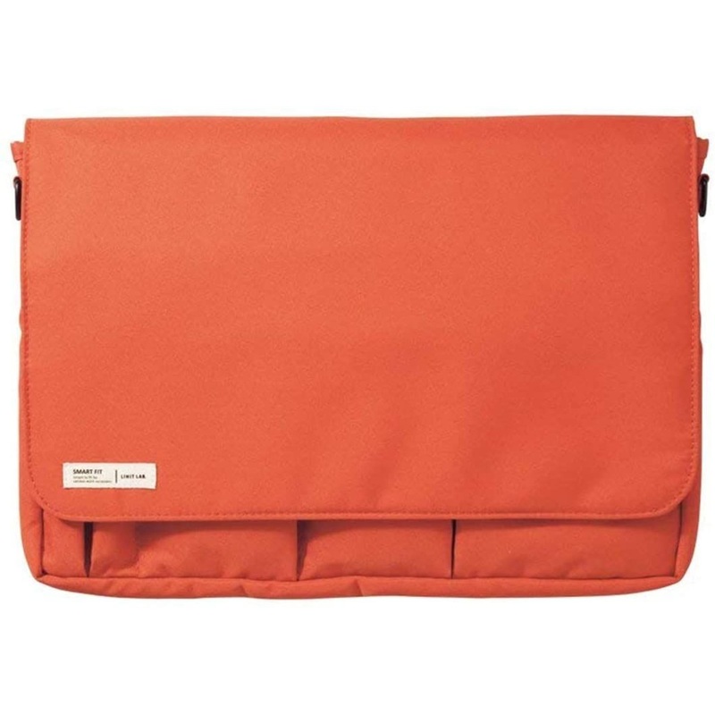 LIHIT LAB. SMART FIT Carrying Pouch Size A4 (Orange)