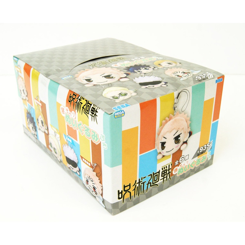 Sega Jujutsu-Kaisen Nesoberi-Plushy Doll Petit 6 Packs Box