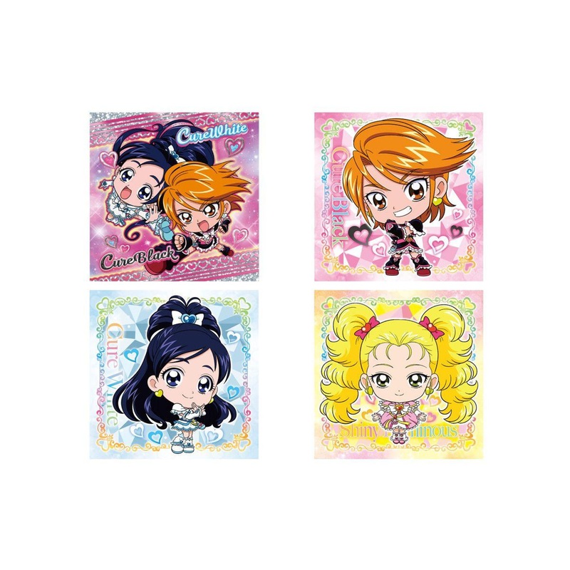 Bandai Candy Niformation Pretty Cure All Stars Sticker Collection 20Pcs Box