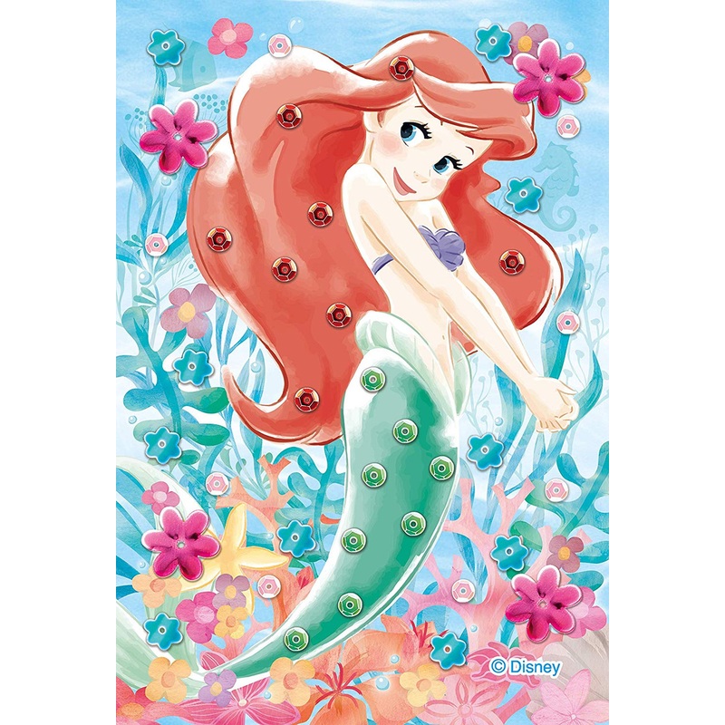Epoch Jigsaw Puzzle Decoration 70-024 Disney The Little Mermaid Ariel (70 Pieces)