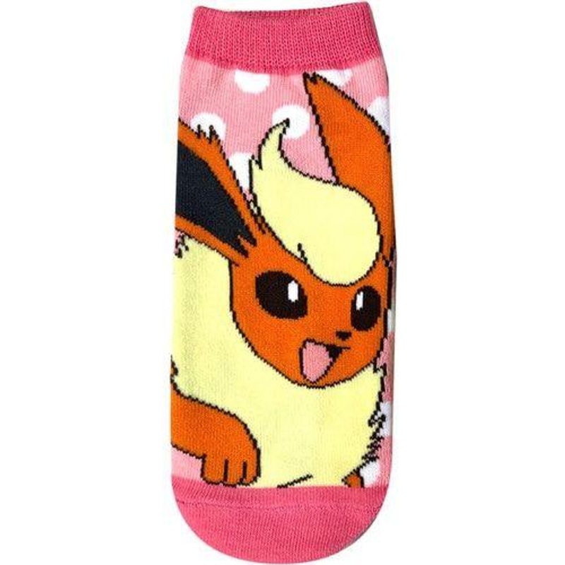 Pokemon Center Character Socks Flareon Dot Ladies (23-25cm)