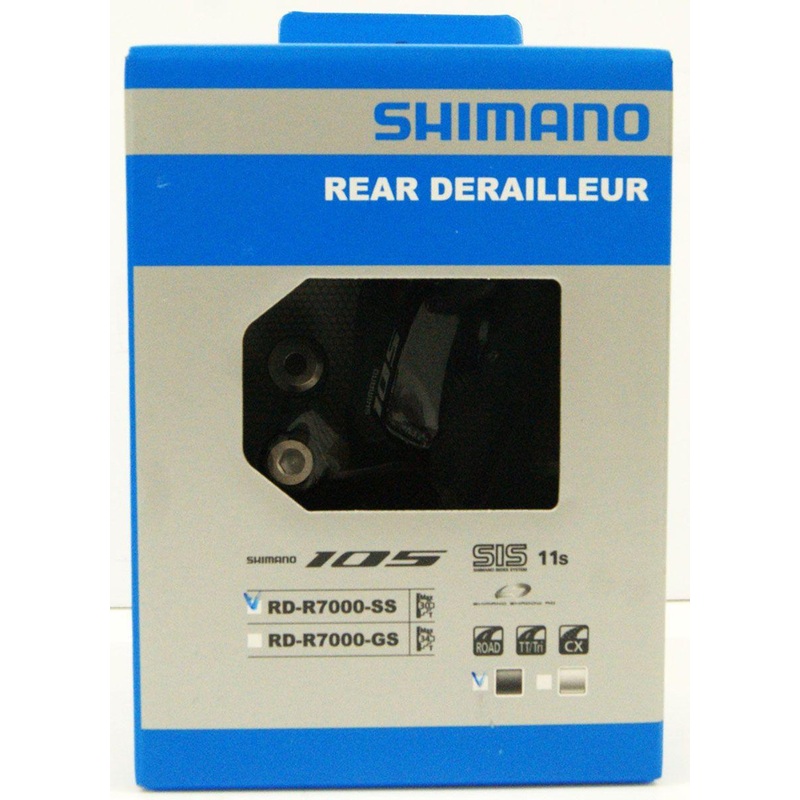 Shimano (Cycling) 105 RD-R7000 11-Speed Rear Derailleur SS (Direct Mount) Black IRDR7000SSL