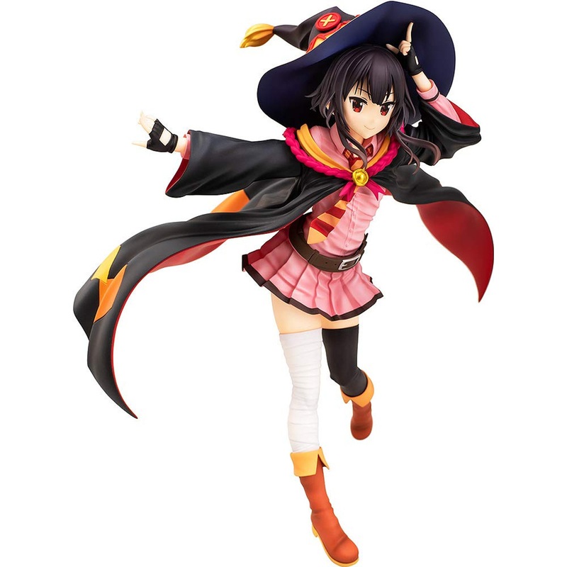 Chara-Ani Megumin: School Uniform Ver. 1/7 Scale Figure (KonoSuba! LEGEND OF CRIMSON)