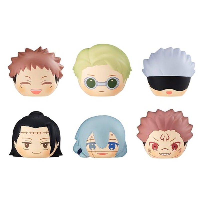 Megahouse FukaFuka Squeeze Bread Jujutsu Kaisen Vol.2 (6 Pcs Box)