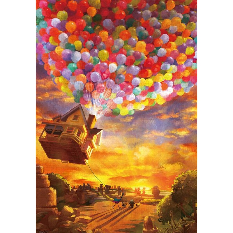 Tenyo D1000-086 Jigsaw Puzzle Disney Up To the Promised Land (1000 Pieces)