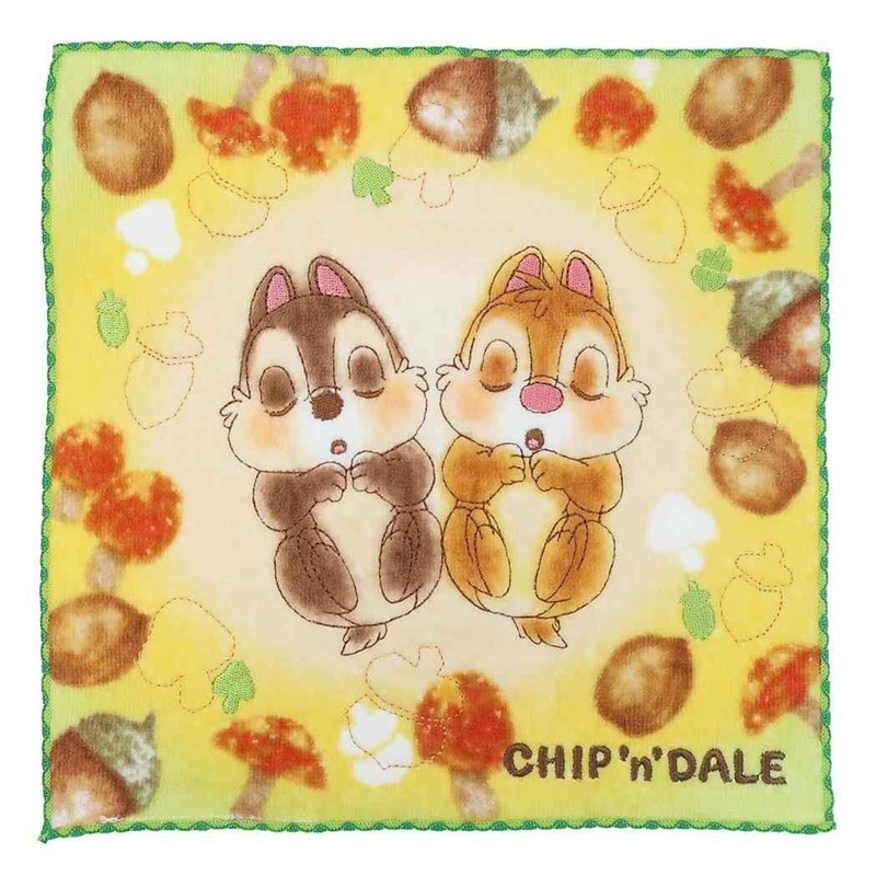 Marushin Disney Mini Towel Chip ‘N Dale Autumn