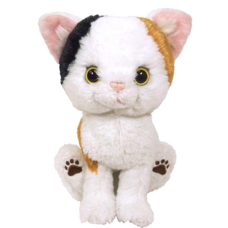 Sunlemon Plush Doll Kitten Calico Cat Size S TJN