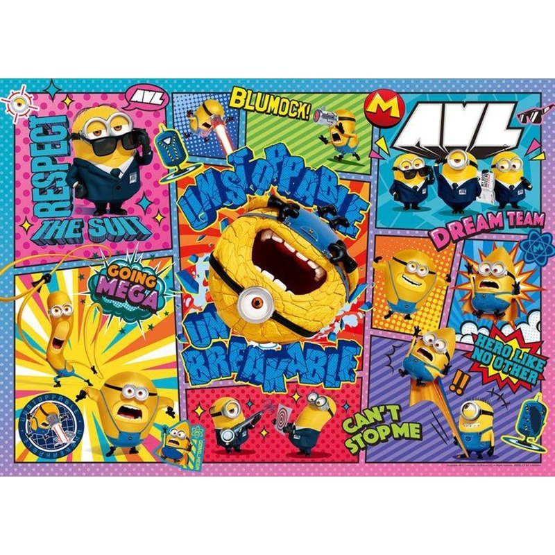 Yanoman 05-1089 Jigsaw Puzzle Minions Going Mega  (500 Pieces)