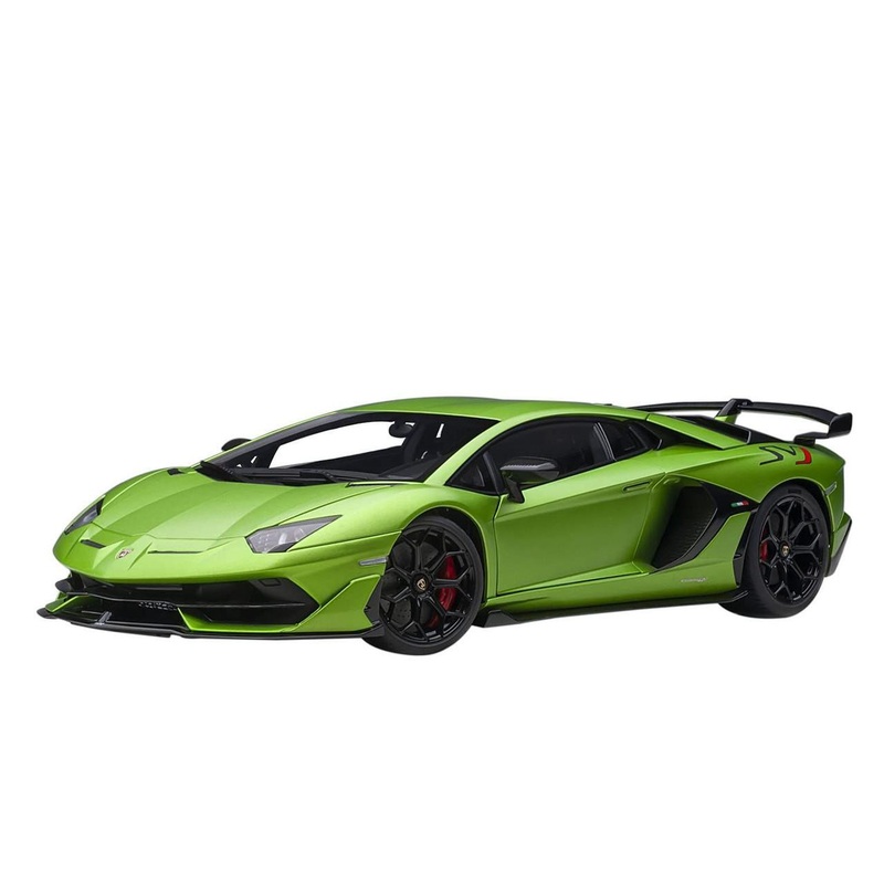 AUTOArt 1/18 Lamborghini Aventador SVJ (Matte Green) Finished Model